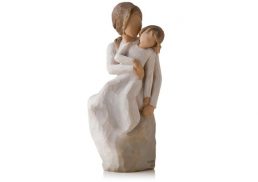 WILLOW TREE - MOTHER DAUGHTER FIGURINE, SITTING 27270