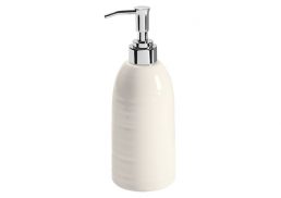 Hush Soap Dispenser White 7.5 dia x 21 cm