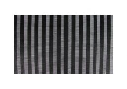 Wilkie Brothers Placemat Vertical Stripe Black