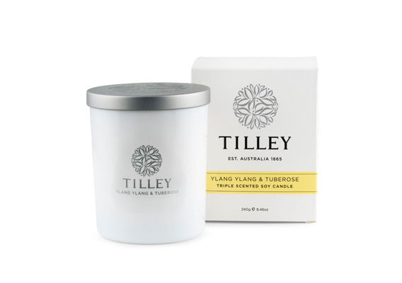 TILLEY - Soy Candle Ylang Ylang & Tuberose