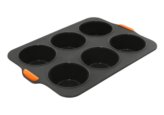 Bakemaster Silicone 6 Cup Jumbo Muffin