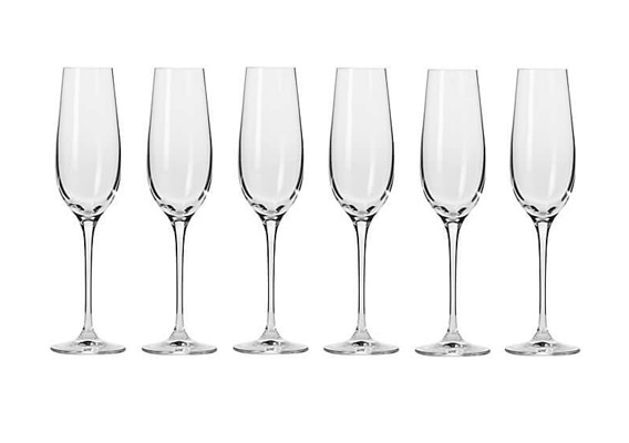 Harmony Champagne Flute 180ML 6pc Gift Boxed