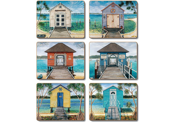 Cinnamon - Boathouses Placemats & Coasters