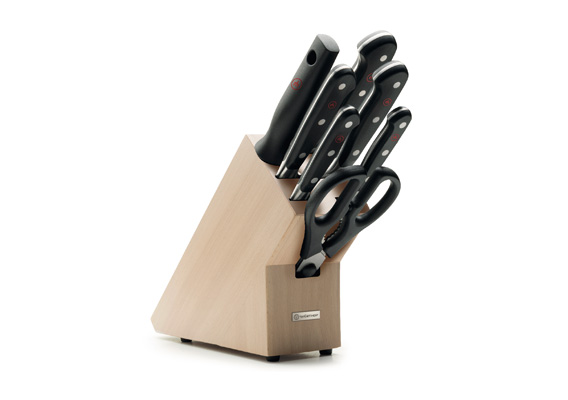 WUSTHOF CLASSIC - Knife block with 7 items