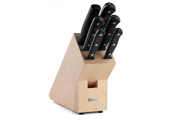 WUSTHOF GOURMET - Knife block with 6 items