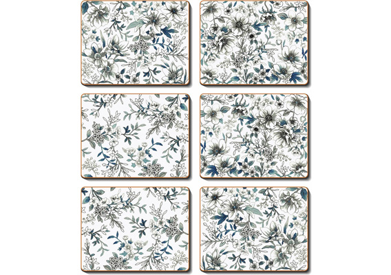 Cinnamon - Umbria Blue Placemats & Coasters