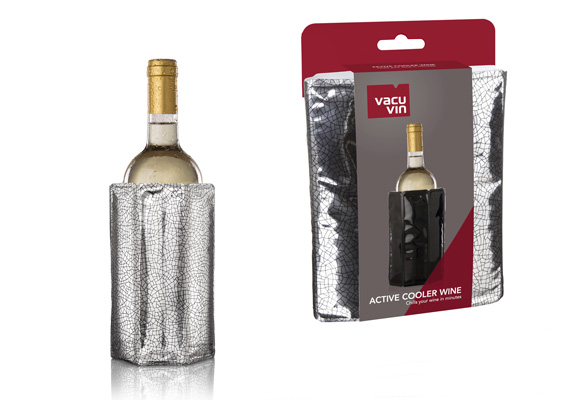 Vacu Vin - Active Cooler Wine Silver