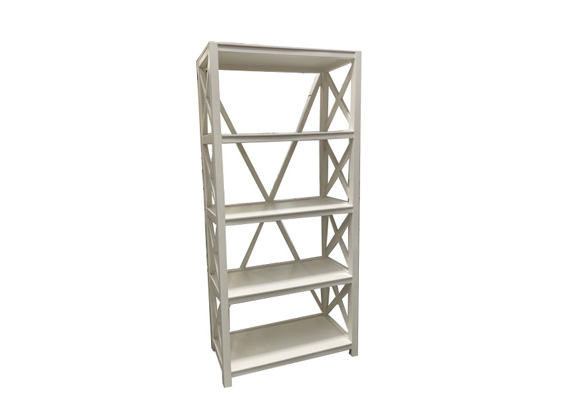 CROSS BOOKCASE TALL WIDE