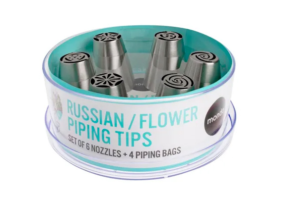 Mondo Tips Russian Flowers 10Pce
