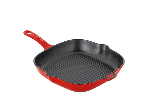 Chasseur Square Grill 25cm Inferno Red