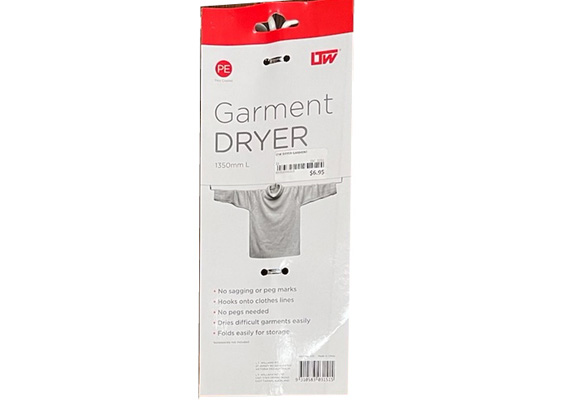Garment Dryer Poly Coated