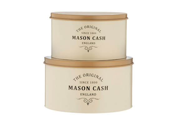 Mason Cash Heritage Set2 Cake Tins 4L/6L