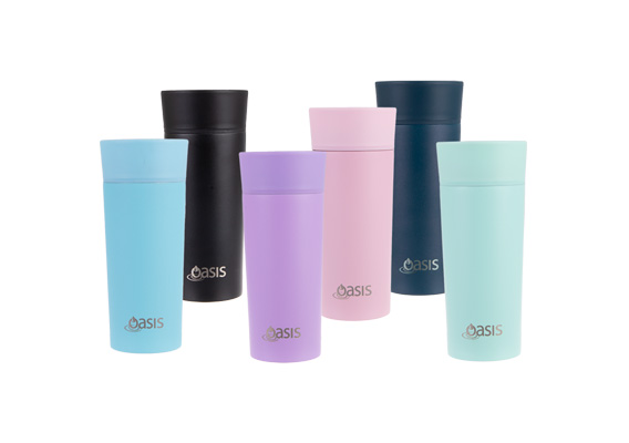 Oasis Stainless Steel Double Wall Insulated "Travel Mug" 360Ml