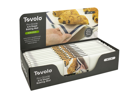 Tovolo "Pro-Grade" Pastry Mat 63.5 X 45.5Cm - Charcoal