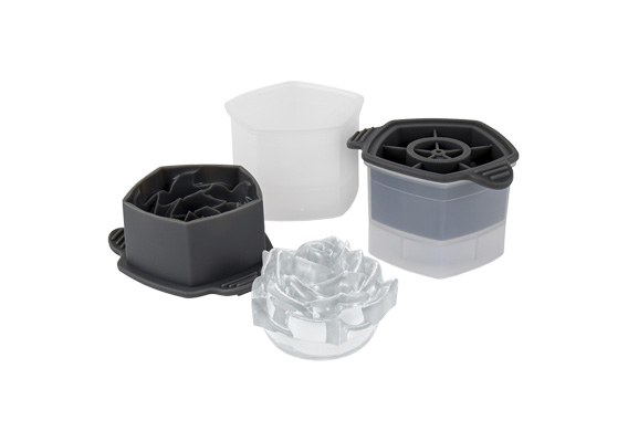 Tovolo Rose Ice Mould Set 2 - Charcoal