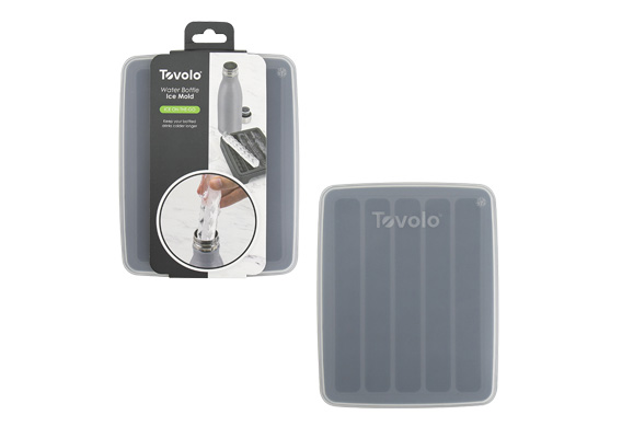 Tovolo Water Bottle Ice Tray - Charcoal