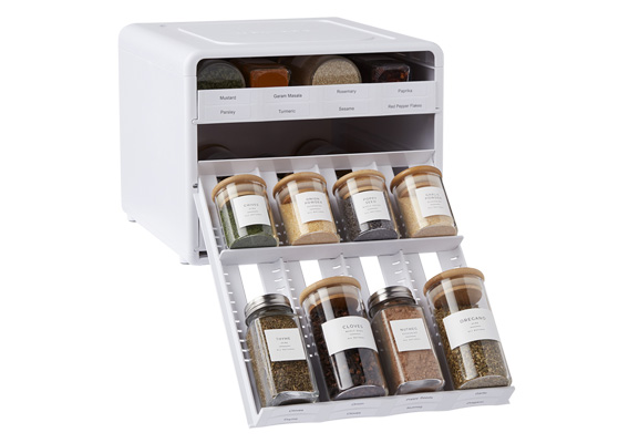 Youcopia Spicestack 24Spice Organiser 96 Labels
