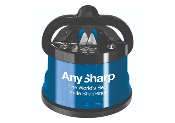 Anysharp Classic Knife Sharpener Blue/Black 6X6X5Cm