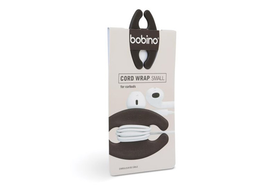 Bobino Cord Wrap Small Charcoal Grey 6X4Cm