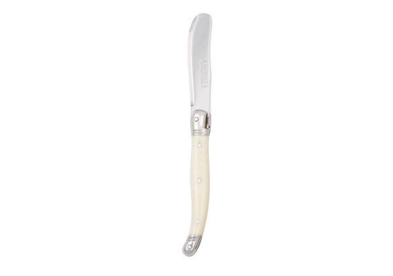 Debutant Butter Knife Stainless Steel/Ivory 17X2X1Cm